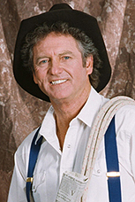 Larry Gatlin as Will Rogers. - Gatlin2