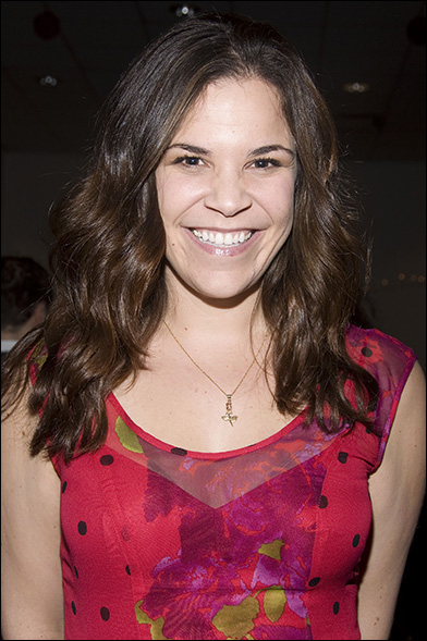 Lindsay Mendez, Derek Klena, Julia Murney, Seth Numrich, Tom Kitt and More Sing Backstage for Christmas - Photo - Playbill.com - astep2