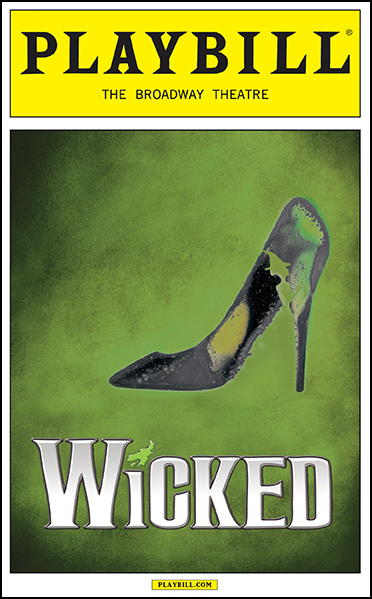 PHOTO SPECIAL: Playbill Gets quot Green ified quot in Honor of Wicked Playbill