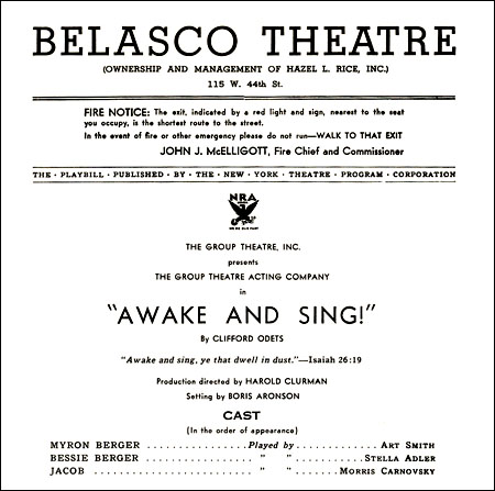 Broadway Theatre Archive: Awake And Sing! [1972 TV Movie]