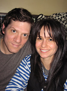 Adam Rapp and Katherine Waterston.